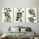 Toile - Olive Geometry